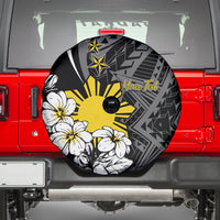 Philippines Sampaguita Personalised Spare Tire Cover Women's Day LT7 - Polynesian Pride