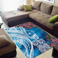 Hafa Adai Guam Area Rug Crystal Waves LT7 - Polynesian Pride