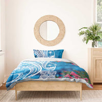 Hafa Adai Guam Bedding Set Crystal Waves LT7 - Polynesian Pride