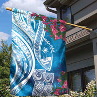 Hafa Adai Guam Garden Flag Crystal Waves LT7 - Polynesian Pride