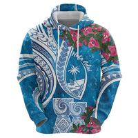 Hafa Adai Guam Hoodie Crystal Waves LT7 - Polynesian Pride