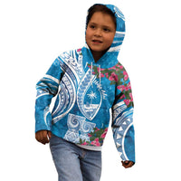 Hafa Adai Guam Kid Hoodie Crystal Waves LT7 - Polynesian Pride