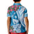 Hafa Adai Guam Kid Polo Shirt Crystal Waves