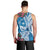 Hafa Adai Guam Men Tank Top Crystal Waves