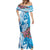 Hafa Adai Guam Mermaid Dress Crystal Waves