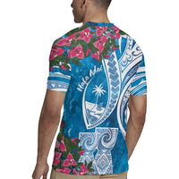 Hafa Adai Guam Rugby Jersey Crystal Waves LT7 - Polynesian Pride