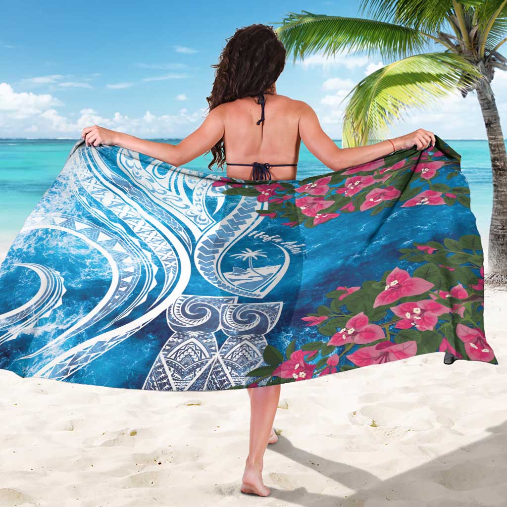 Hafa Adai Guam Sarong Crystal Waves LT7 - Polynesian Pride