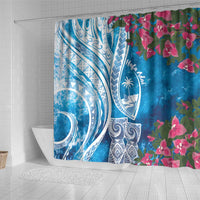 Hafa Adai Guam Shower Curtain Crystal Waves LT7 - Polynesian Pride