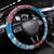 Hafa Adai Guam Steering Wheel Cover Crystal Waves