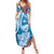 Hafa Adai Guam Summer Maxi Dress Crystal Waves