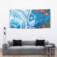 Hafa Adai Guam Tapestry Crystal Waves LT7 - Polynesian Pride