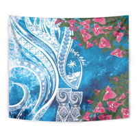 Hafa Adai Guam Tapestry Crystal Waves LT7 - Polynesian Pride
