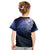 New Zealand Aotearoa Matariki Kid T Shirt Starry Silver Fern