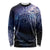 New Zealand Aotearoa Matariki Long Sleeve Shirt Starry Silver Fern