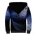 New Zealand Aotearoa Matariki Sherpa Hoodie Starry Silver Fern