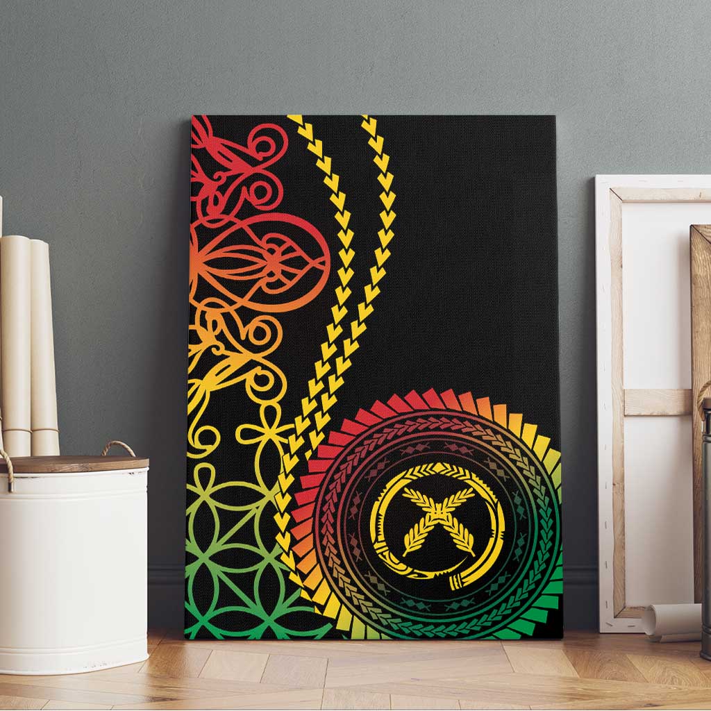 Proudly Ni-Van Sandroing Inspired Classic Style Canvas Wall Art LT7 - Polynesian Pride