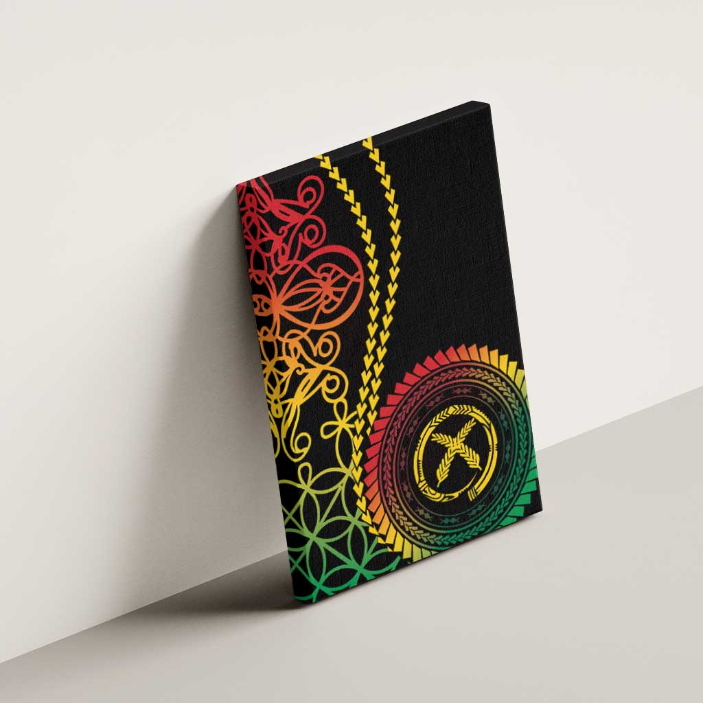 Proudly Ni-Van Sandroing Inspired Classic Style Canvas Wall Art LT7 - Polynesian Pride