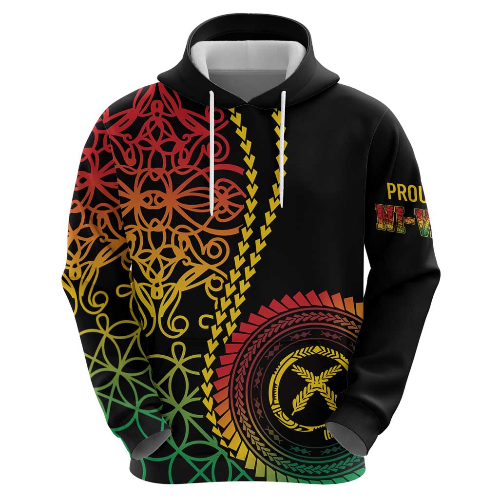 Proudly Ni-Van Sandroing Inspired Classic Style Hoodie LT7 - Polynesian Pride