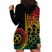 Proudly Ni-Van Sandroing Inspired Classic Style Hoodie Dress LT7 - Polynesian Pride