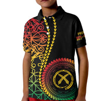 Proudly Ni-Van Sandroing Inspired Classic Style Kid Polo Shirt LT7 Kid Colorful - Polynesian Pride