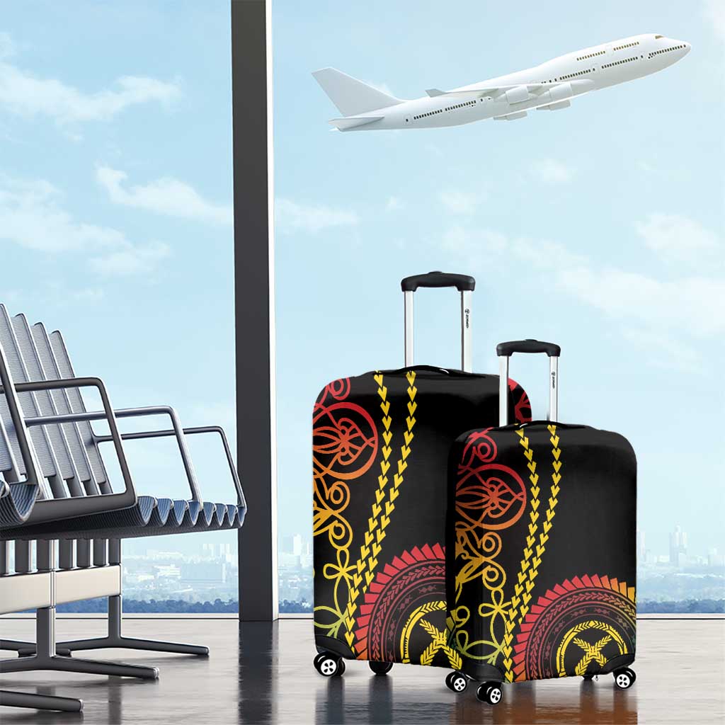 Proudly Ni-Van Sandroing Inspired Classic Style Luggage Cover LT7 - Polynesian Pride