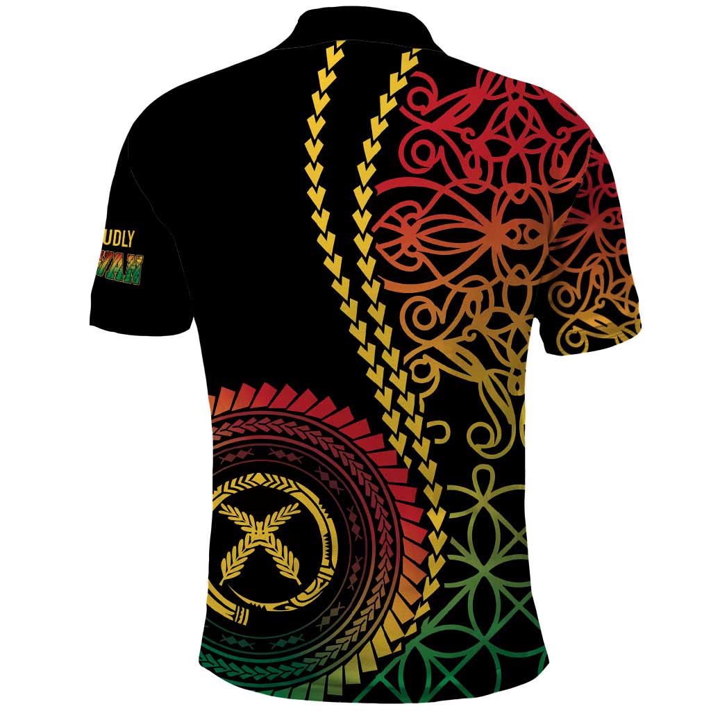Proudly Ni-Van Sandroing Inspired Classic Style Polo Shirt LT7 - Polynesian Pride