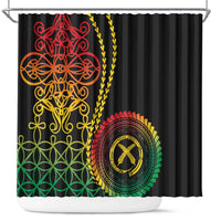 Proudly Ni-Van Sandroing Inspired Classic Style Shower Curtain LT7 Colorful - Polynesian Pride