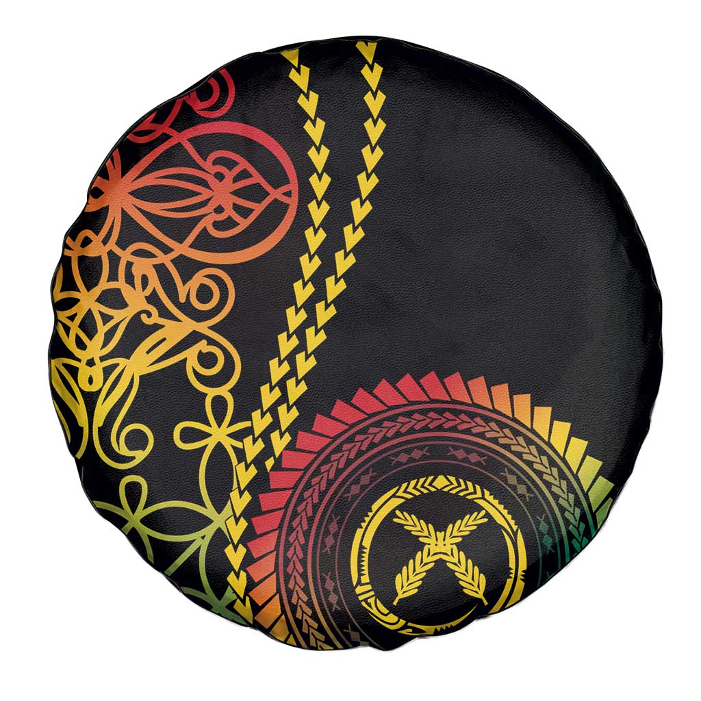 Proudly Ni-Van Sandroing Inspired Classic Style Spare Tire Cover LT7 - Polynesian Pride