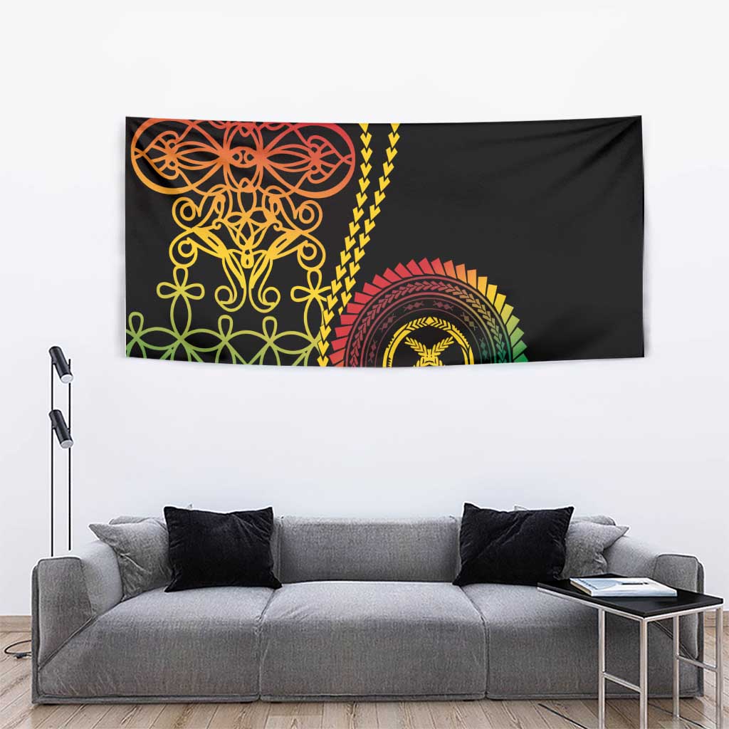 Proudly Ni-Van Sandroing Inspired Classic Style Tapestry LT7 - Polynesian Pride
