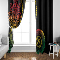 Proudly Ni-Van Sandroing Inspired Classic Style Window Curtain LT7 - Polynesian Pride