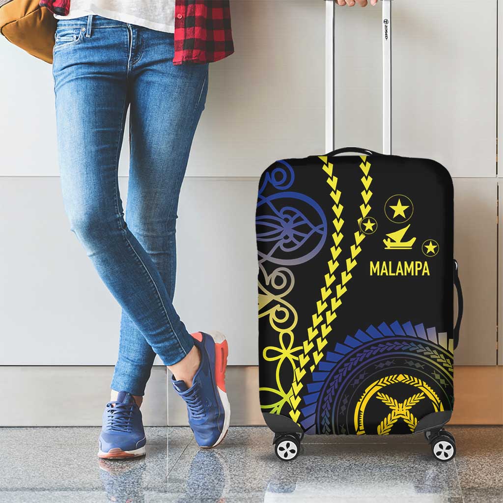 Proudly Ni-Van Sandroing Inspired Luggage Cover Malampa Classic Style LT7 - Polynesian Pride