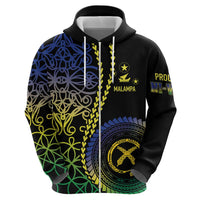 Proudly Ni-Van Sandroing Inspired Zip Hoodie Malampa Classic Style LT7 - Polynesian Pride