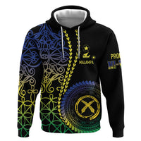 Proudly Ni-Van Sandroing Inspired Zip Hoodie Malampa Classic Style LT7 Pullover Hoodie Colorful - Polynesian Pride