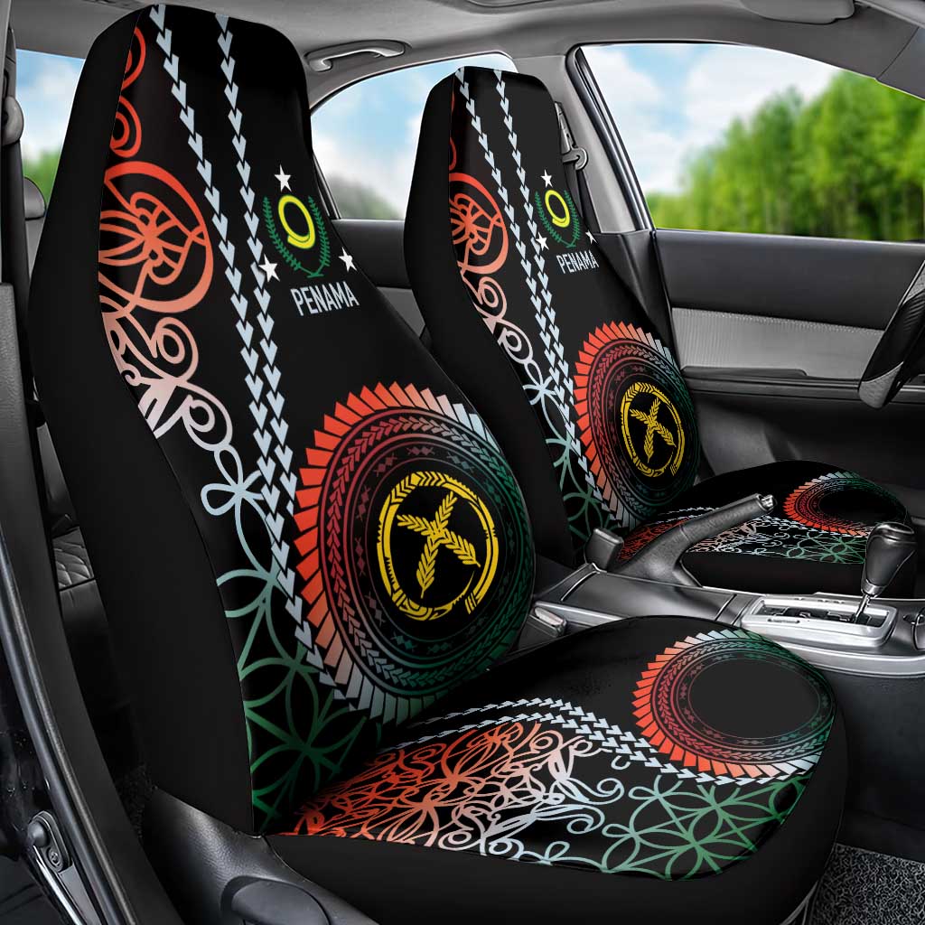 Proudly Ni-Van Sandroing Inspired Car Seat Cover Penama Classic Style LT7 - Polynesian Pride
