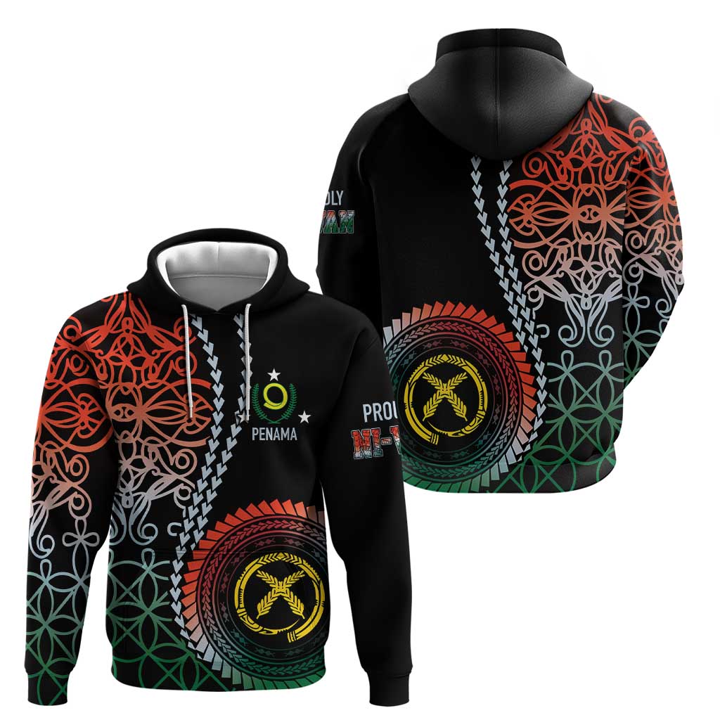 Proudly Ni-Van Sandroing Inspired Hoodie Penama Classic Style LT7 - Polynesian Pride