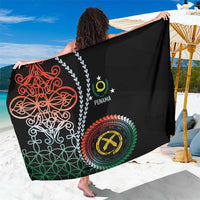 Proudly Ni-Van Sandroing Inspired Sarong Penama Classic Style LT7 One Size 44 x 66 inches Colorful - Polynesian Pride