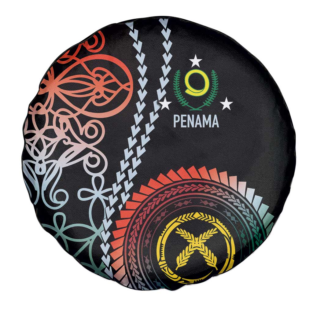 Proudly Ni-Van Sandroing Inspired Spare Tire Cover Penama Classic Style LT7 - Polynesian Pride