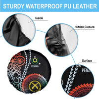 Proudly Ni-Van Sandroing Inspired Spare Tire Cover Penama Classic Style LT7 - Polynesian Pride