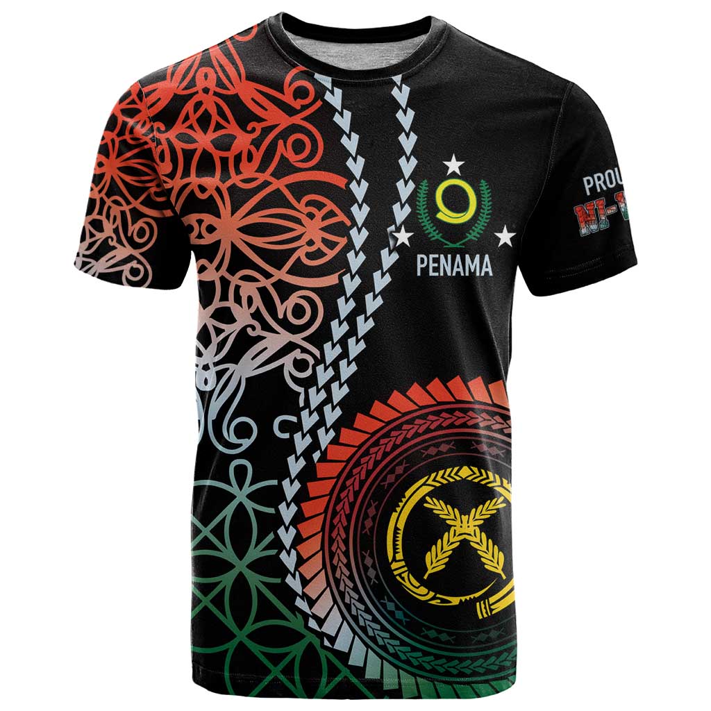 Proudly Ni-Van Sandroing Inspired T Shirt Penama Classic Style LT7 Colorful - Polynesian Pride