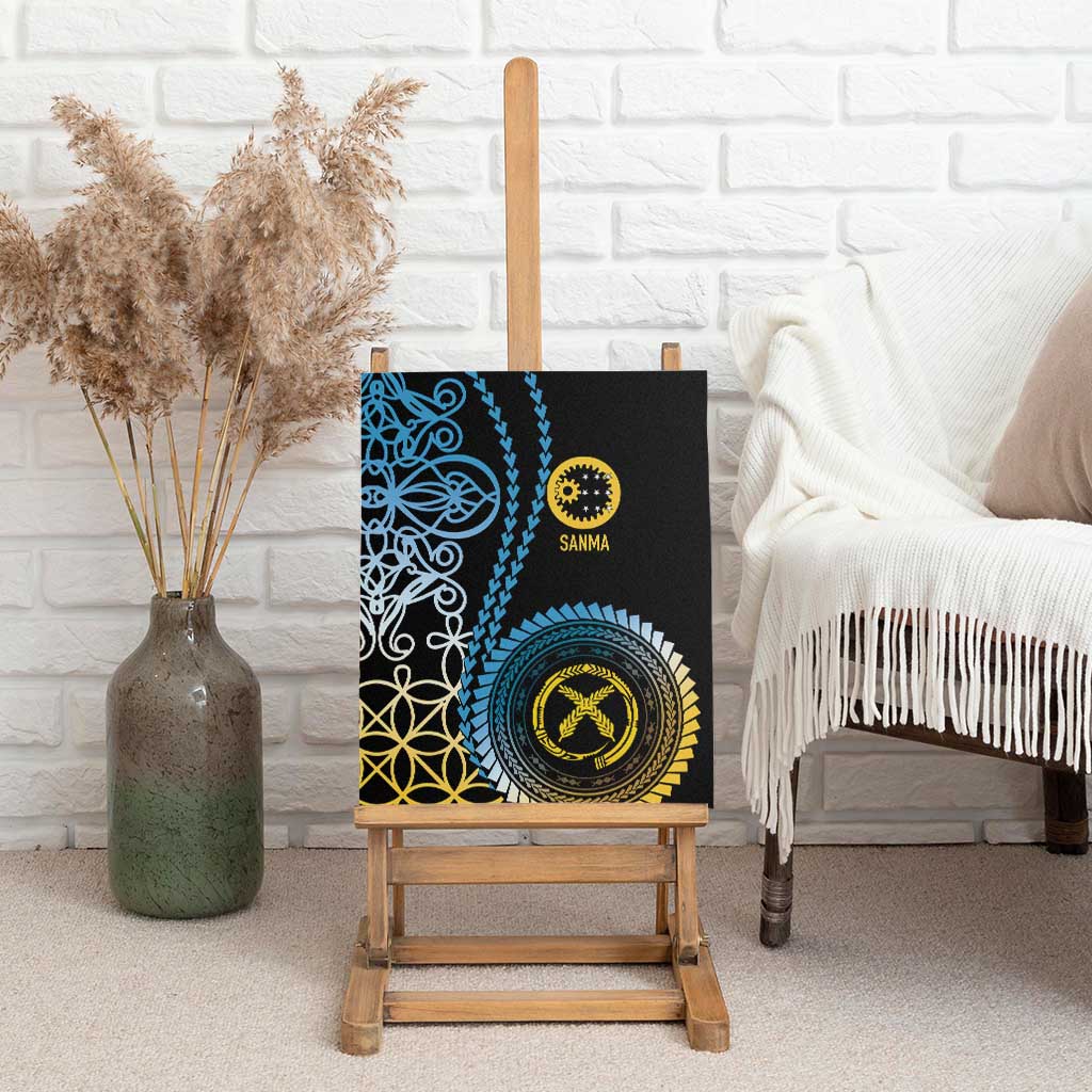 Proudly Ni-Van Sandroing Inspired Canvas Wall Art Sanma Classic Style LT7 - Polynesian Pride