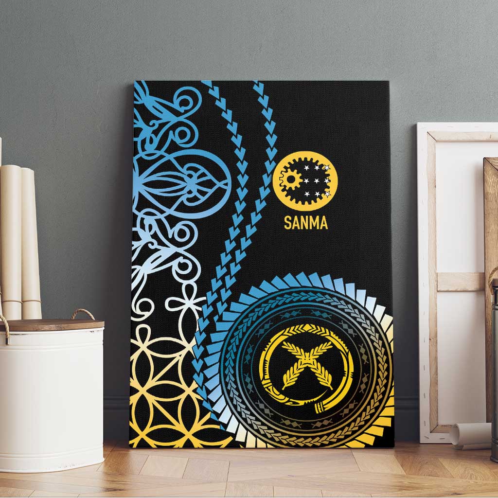 Proudly Ni-Van Sandroing Inspired Canvas Wall Art Sanma Classic Style LT7 - Polynesian Pride