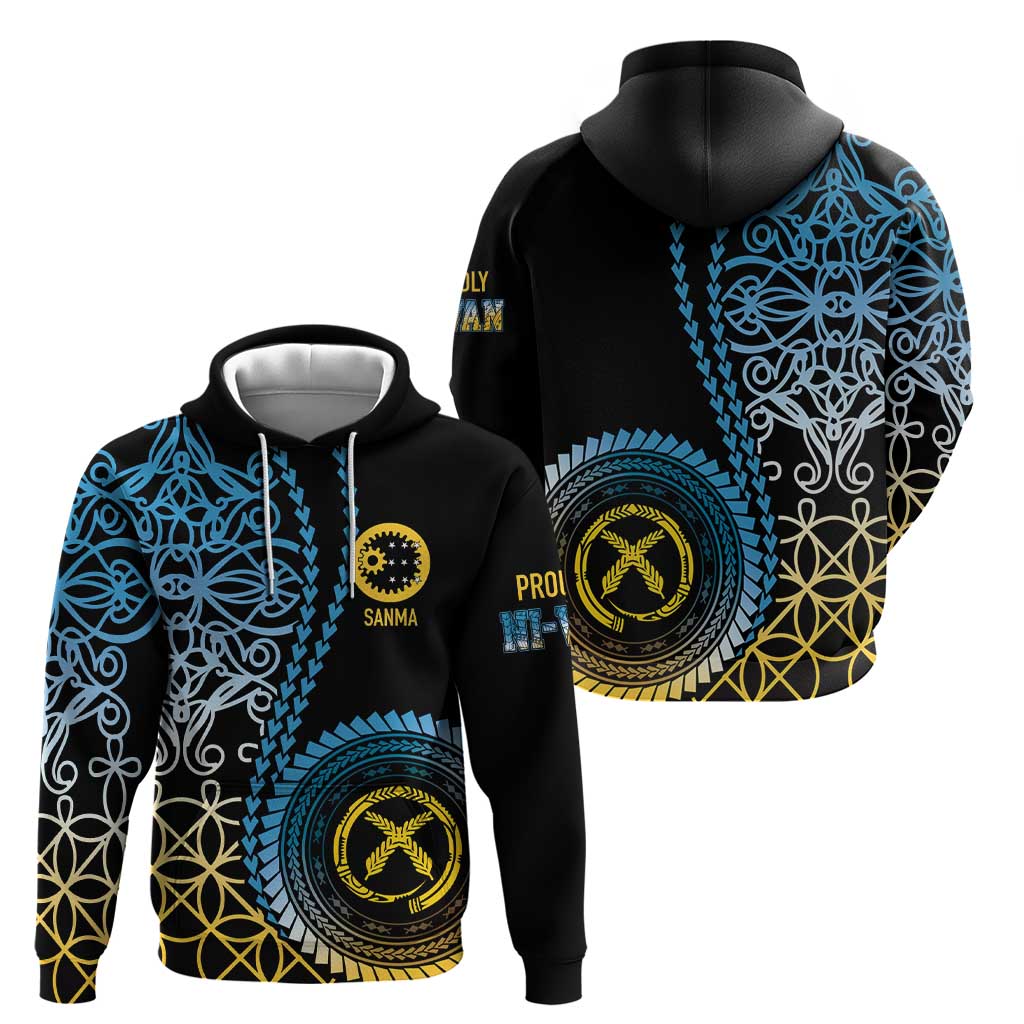 Proudly Ni-Van Sandroing Inspired Hoodie Sanma Classic Style LT7 - Polynesian Pride