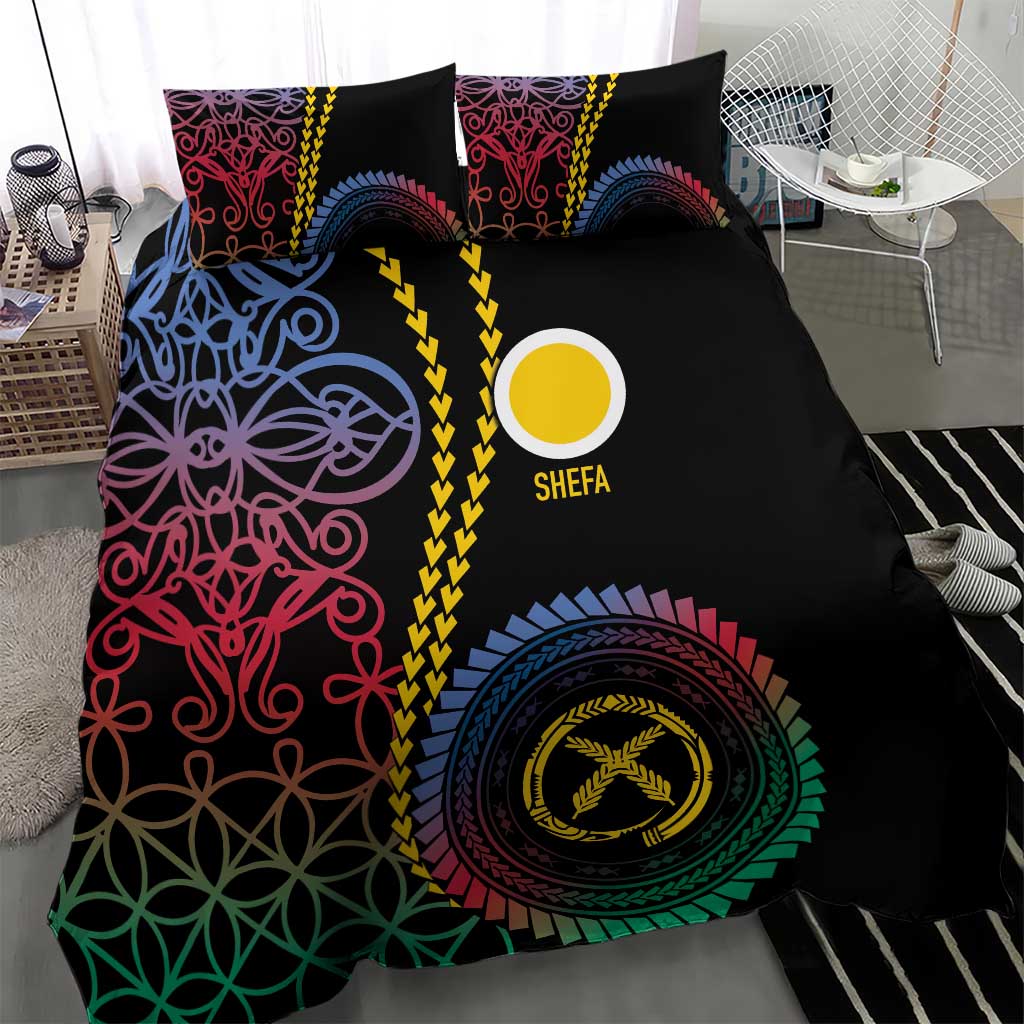 Proudly Ni-Van Sandroing Inspired Bedding Set Shefa Classic Style LT7 - Polynesian Pride