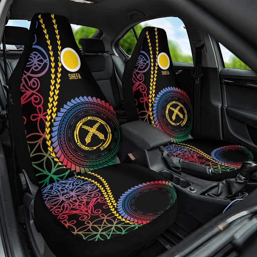 Proudly Ni-Van Sandroing Inspired Car Seat Cover Shefa Classic Style LT7 One Size Colorful - Polynesian Pride