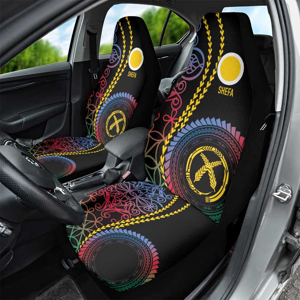 Proudly Ni-Van Sandroing Inspired Car Seat Cover Shefa Classic Style LT7 - Polynesian Pride