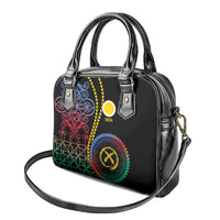 Proudly Ni-Van Sandroing Inspired Shoulder Handbag Shefa Classic Style LT7 - Polynesian Pride
