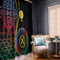 Proudly Ni-Van Sandroing Inspired Window Curtain Shefa Classic Style LT7 - Polynesian Pride