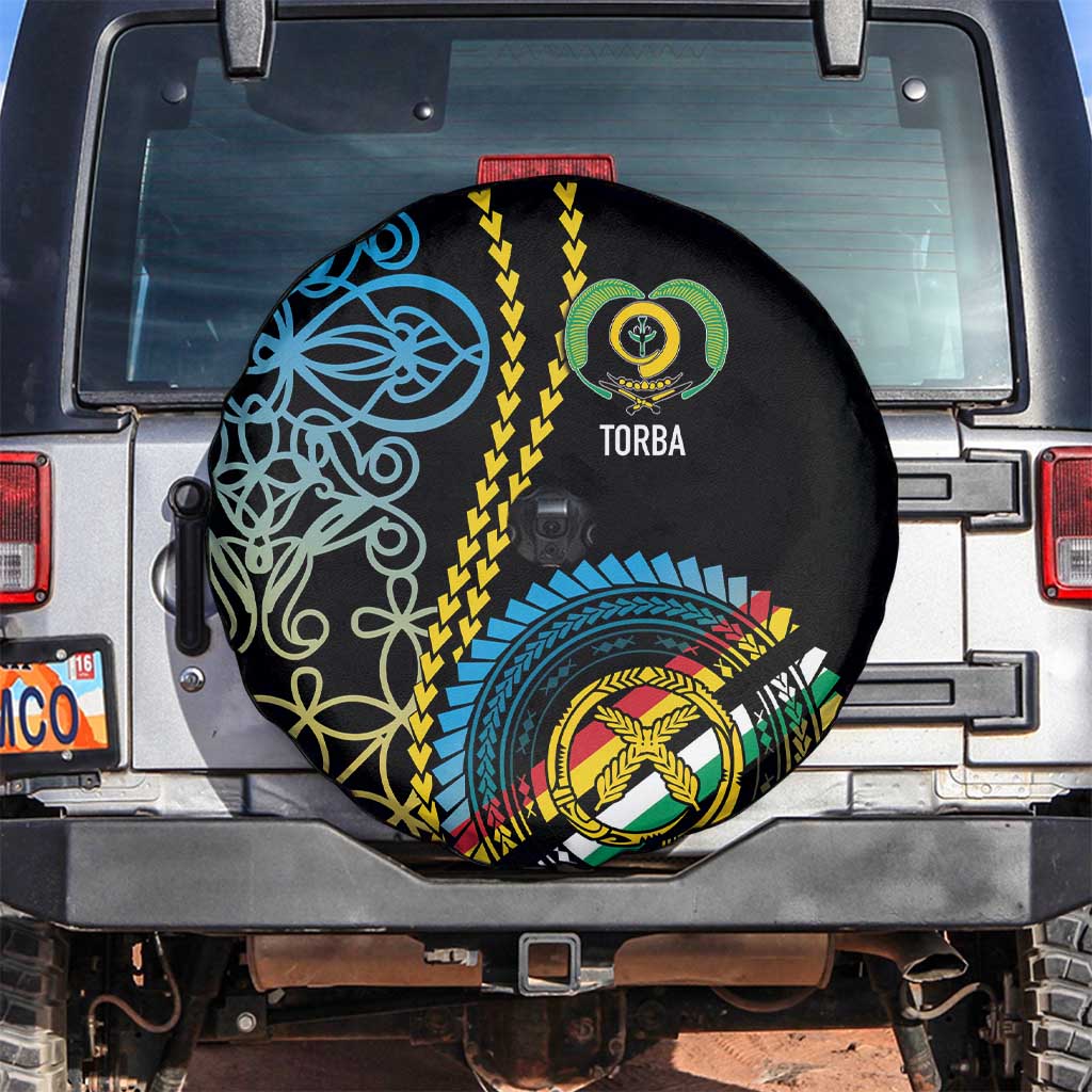 Proudly Ni-Van Sandroing Inspired Spare Tire Cover Torba Classic Style LT7 Colorful - Polynesian Pride