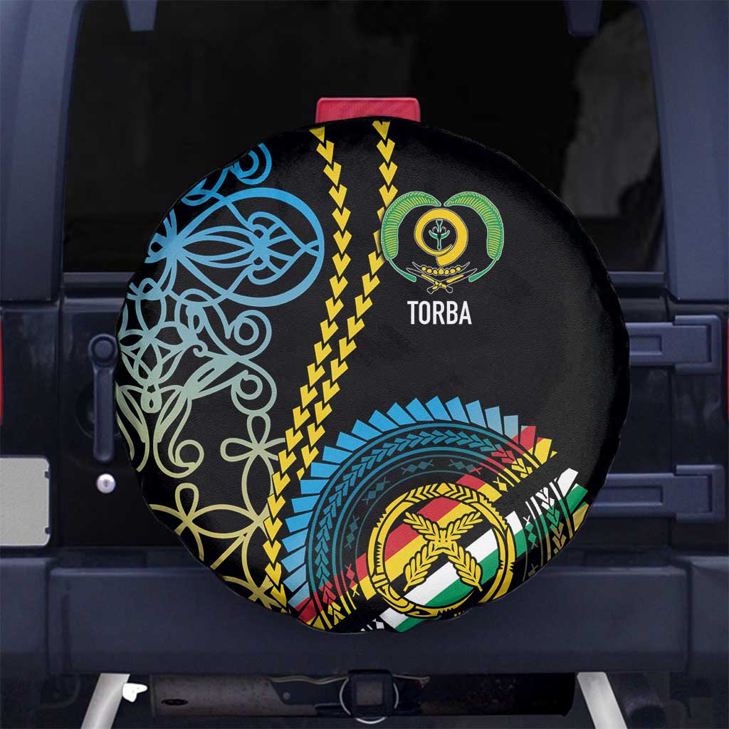 Proudly Ni-Van Sandroing Inspired Spare Tire Cover Torba Classic Style LT7 No hole Colorful - Polynesian Pride