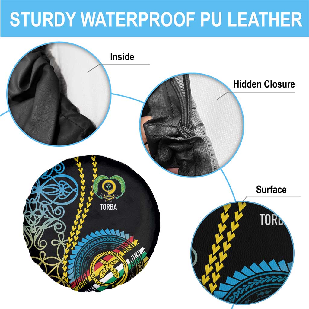 Proudly Ni-Van Sandroing Inspired Spare Tire Cover Torba Classic Style LT7 - Polynesian Pride